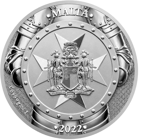 1 oz Knights of the Past 2022 Malta Silver Coin (2)