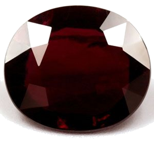 3.1 carat RED Oval Rubinas (1)