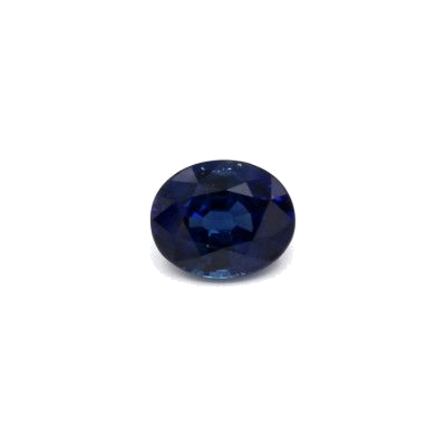 1.32 carat BLUE BRILLIANTSTEP cut Oval Safyras (1)