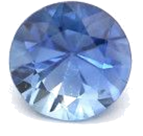 0.23 carat BLUE BRILLIANT cut Round Safyras (1)