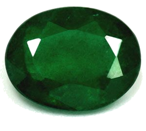 1.89 carat GREEN Oval Smaragdas (1)
