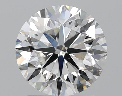 1.08 carat F-VVS2 Excellent cut Natūralus Round Deimantas (1)