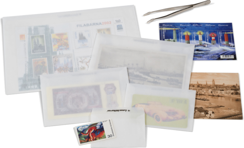 Glassine envelopes (2)