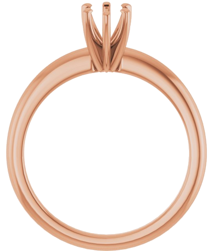 Sužadėtuvių Žiedas 14k rose gold Pear 7mm x 5mm (2)