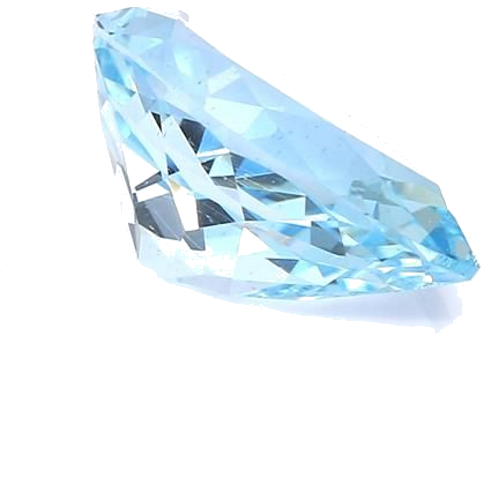 3.91 carat BLUE MODIFIEDBRILLIANT cut Pear Aquamarine (1)
