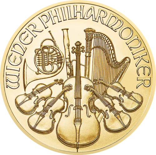 1/10 oz Австрийска Филхармония 2025 Златна монета (1)
