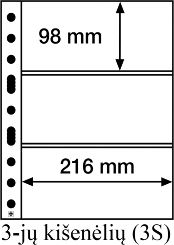 Plastic sheets for postcards and stamps Grande (4)