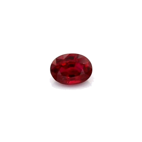 0.79 carat RED BRILLIANTSTEP cut Oval Rubinas (1)