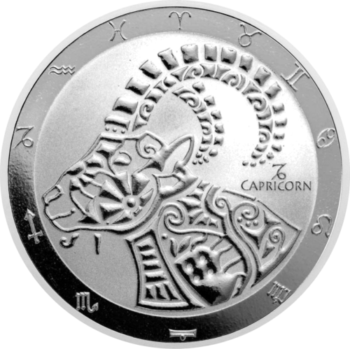 1 oz Ožiaragis 2024 (Zodiac Series) Tokelau sidabrinė moneta (1)