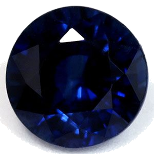 1.08 carat BLUE Round Safyras (1)
