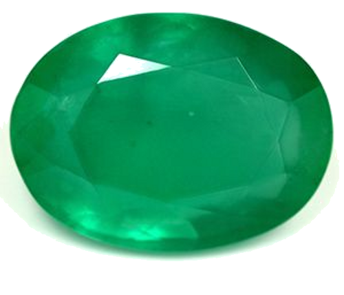 3.58 carat GREEN Oval Smaragdas (1)