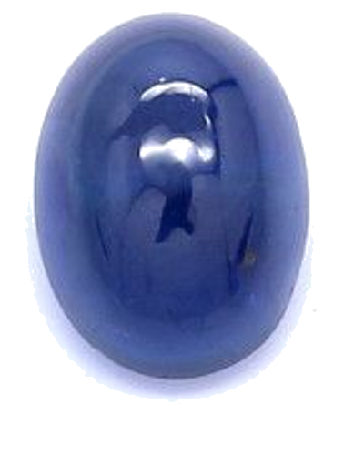 1.02 carat BLUE CABOCHON cut Oval Safyras (1)