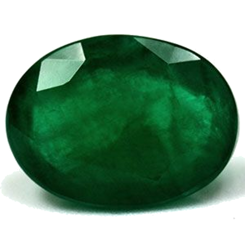 3.21 carat GREEN Oval Smaragdas (1)