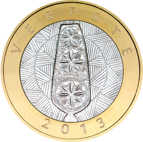 2013 Lietuva Dabas un cilvēka darbi 2 litu piemiņas monētas (8)