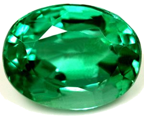 2.21 carat GREEN Oval Smaragdas (1)