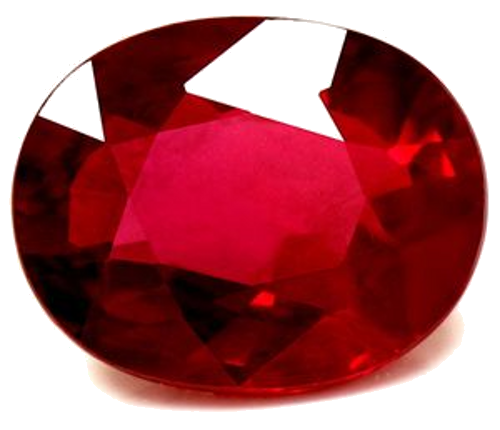 2.16 carat RED Oval Rubinas (1)