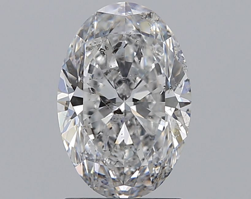 1.51 carat E-SI2 Natūralus Oval Deimantas (1)