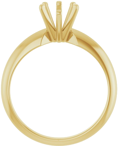 Sužadėtuvių Žiedas „Solitaire“ 585 Geltonojo Aukso Pear Shape 9mm x 5.5mm (2)