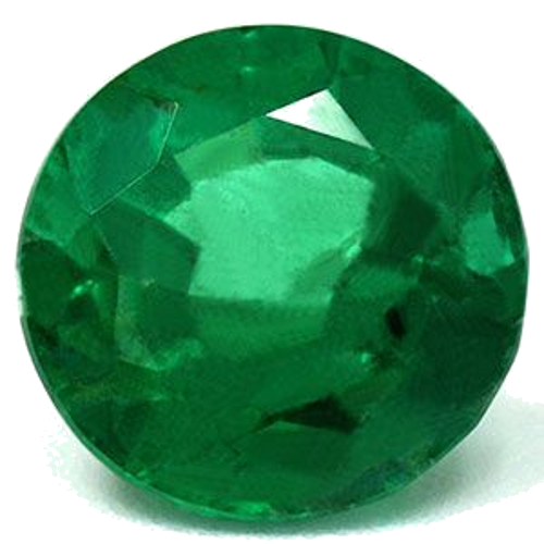 1.66 carat GREEN Round Smaragdas (1)
