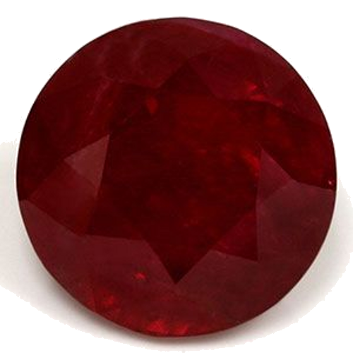 2.36 carat RED Round Rubinas (1)