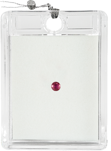 0,35 ct. Rubinas Apvalus H.F (1)