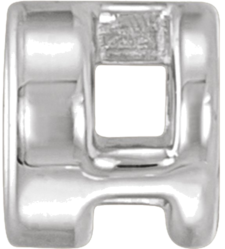 14K White 4 mm Round Bezel-Set Pendant Mounting (2)