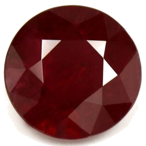 1.78 carat RED Round Rubinas (1)