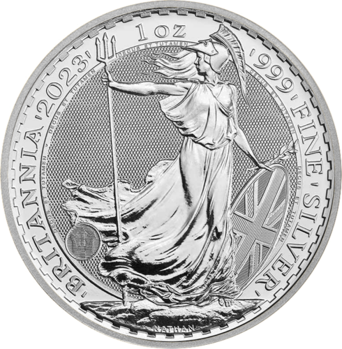 1 oz Британия 2023 Карл III Великобритания серебряная монета (1)