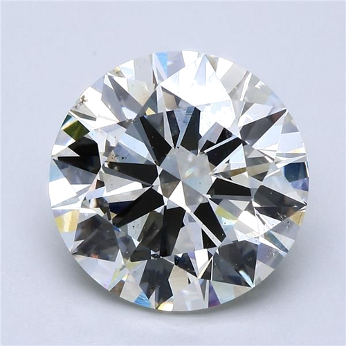 7.07 carat K-SI1 Excellent cut Natūralus Round Deimantas (1)