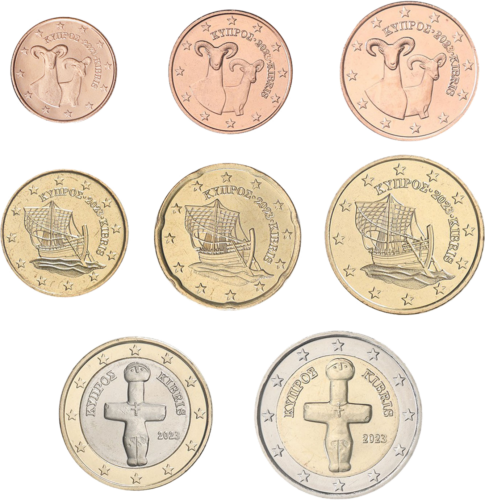 2021 Cyprus Euro coin set (1)