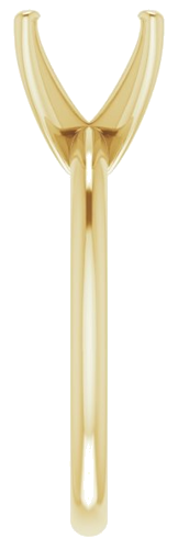 Sužadėtuvių Žiedas „Solitaire“ 585 Geltonojo Aukso Cushion 8mm (4)