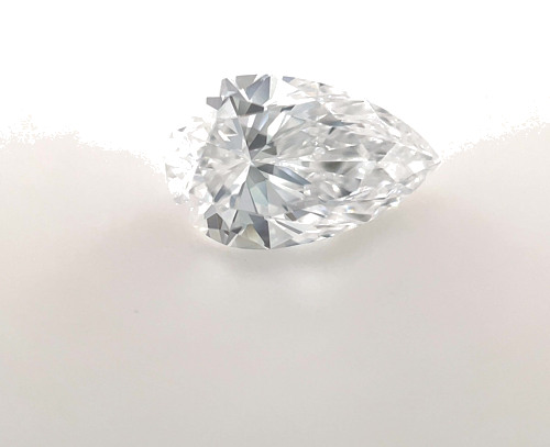 1.01 carat G-VS2 Natūralus Pear Deimantas (1)
