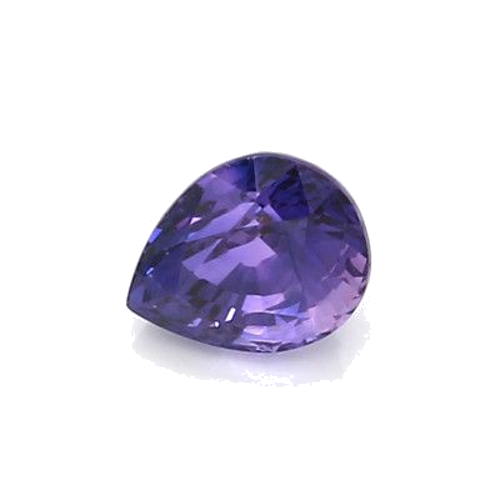 1.01 carat PURPLE MODIFIEDBRILLIANTSTEP cut Pear Safyras (1)
