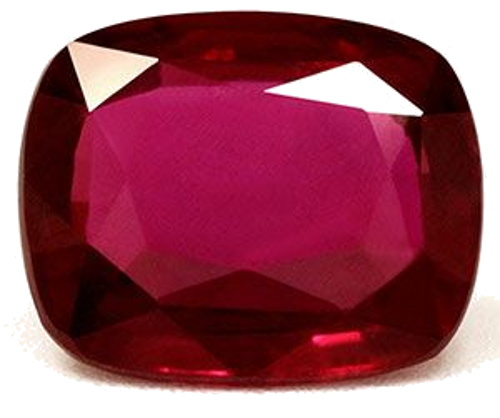 2.22 carat RED Cushion Rubinas (1)