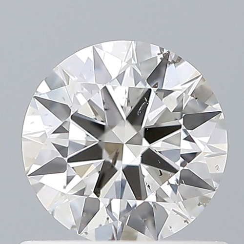 0.57 carat E-SI2 Excellent cut Natūralus Round Deimantas (1)