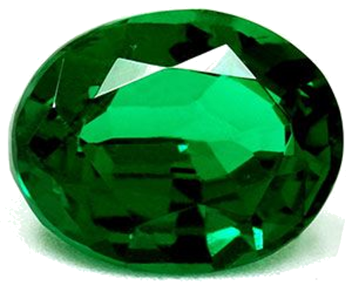 1.72 carat GREEN Oval Smaragdas (1)