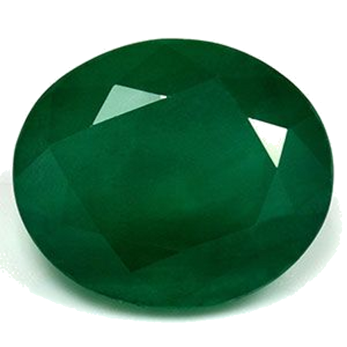 8.1 carat GREEN Oval Smaragdas (1)