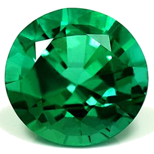 3.36 carat GREEN Round Smaragdas (1)