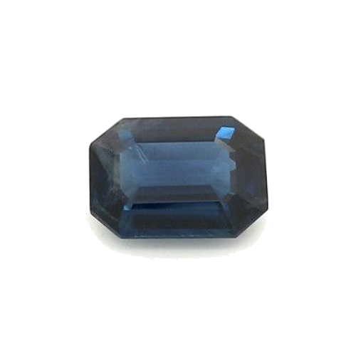 0.94 carat BLUE STEP cut Octagonal Safyras (1)