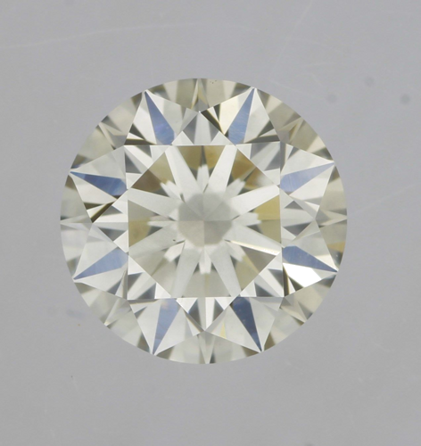 0.61 carat Very Light  Gray-SI1 GD cut Natūralus Round Deimantas (1)