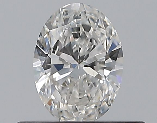 0.38 carat F-SI1 Natūralus Oval Deimantas (1)