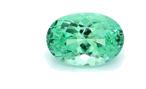 1.31 carat GREEN MODIFIEDBRILLIANT cut Oval Smaragdas (1)