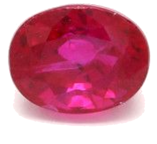 0.6 carat RED BRILLIANTSTEP cut Oval Rubinas (1)