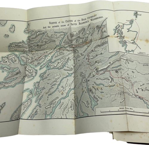 Antique book Kidnapped (R. L. Stevenson, 1886) (4)