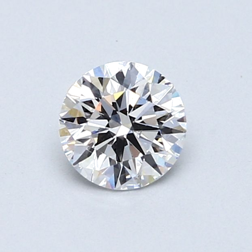 0.59 carat D-VS2 Very Good cut Natūralus Round Deimantas (1)