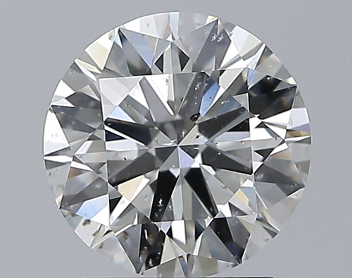 2.01 carat I-SI2 Excellent cut Natūralus Round Deimantas (1)