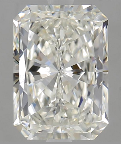 3.02 carat J-SI2 Natūralus Radiant Deimantas (1)