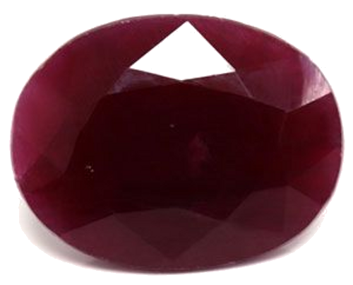 10.85 carat RED Oval Rubinas (1)