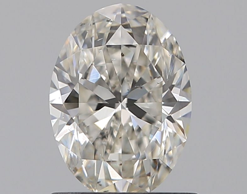 0.9 carat I-VS2 Natūralus Oval Deimantas (1)