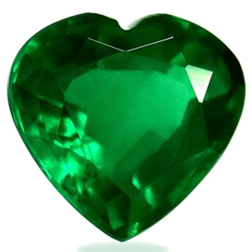 2.98 carat GREEN Heart Smaragdas (1)